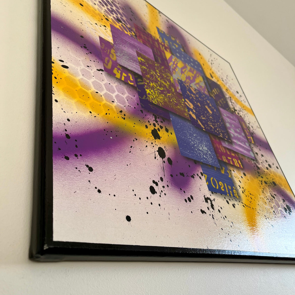 Explosive Vibrance | Contemporary abstract canvas