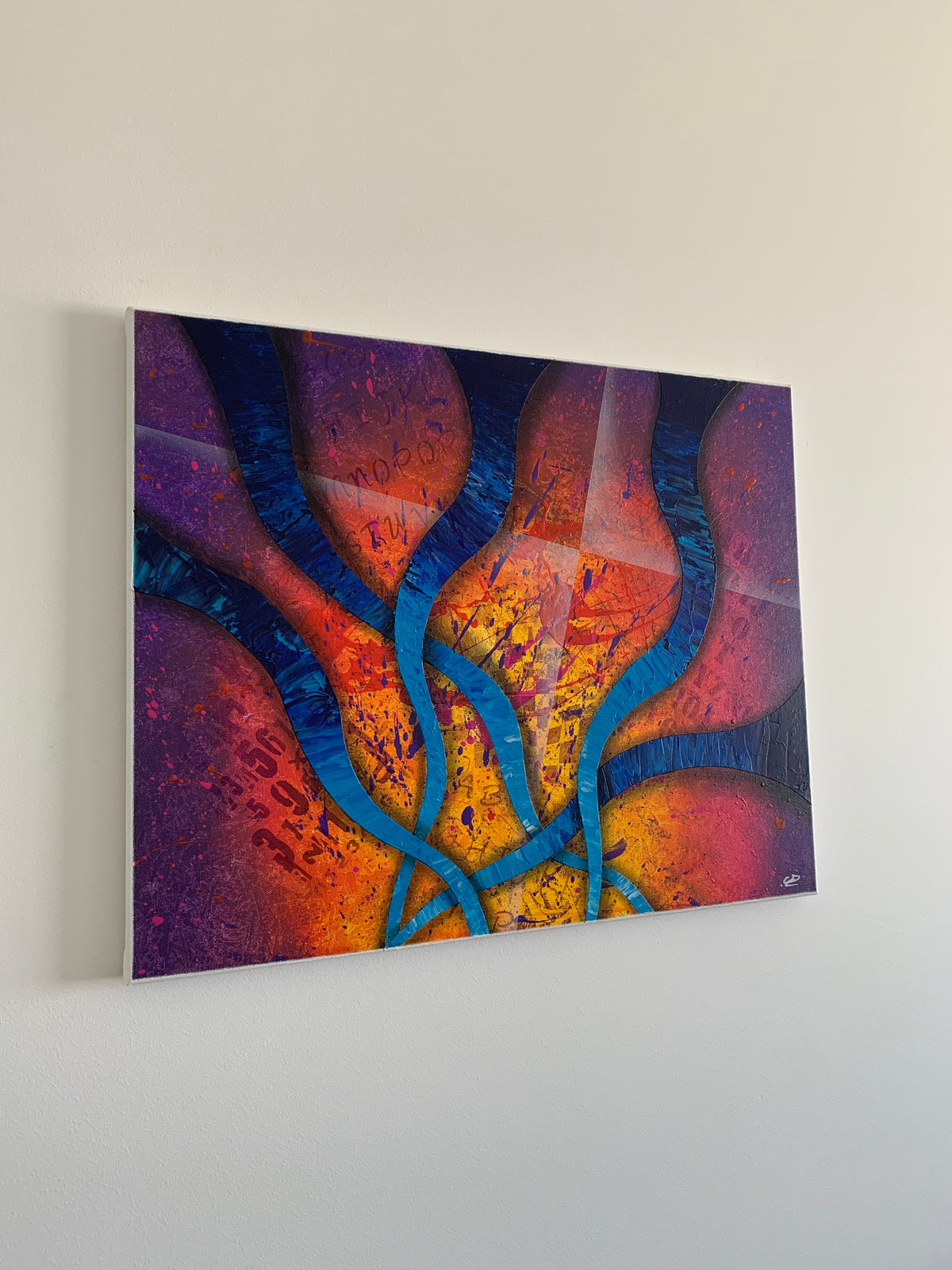 Stranger things | Abstract painting